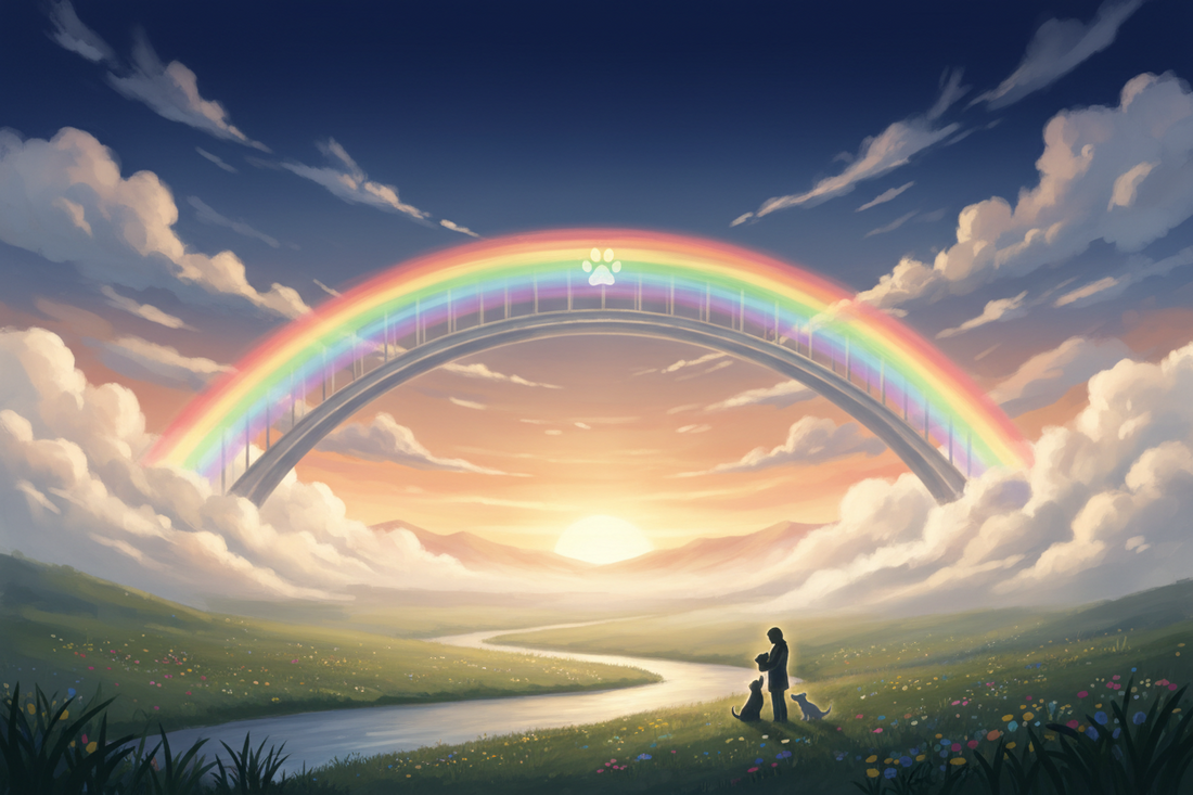 Die Regenbogenbrücke: Woher der Gedanke wirklich stammt