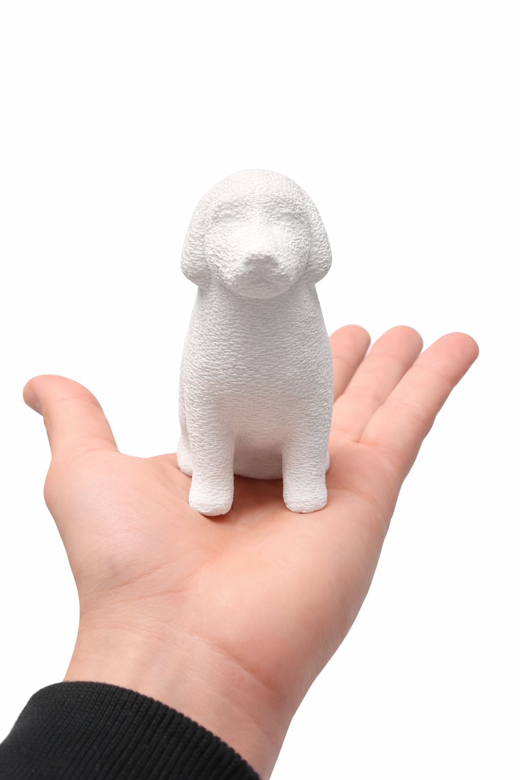 Mini Hundeurne | Skulptur für einen Teil der Asche | Erinnerungsstück für Zuhause