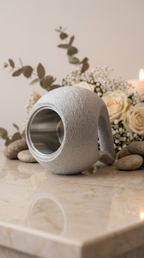 Mini Urne Tropfen | Für einen Teil der Asche | Erinnerungsstück für Zuhause